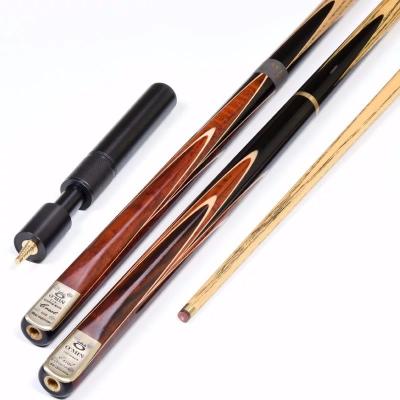 China Luxury Factory sales Best Quality 3/4 joint cue ash wood snooker cue 9-13mm tip  CLS-C01 hand made billiard cue for sale