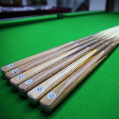 China Luxury Factory wholesale 3/4 joint cue ash wood snooker cue 9mm tip  CL-SC002 superpower billiard cue for sale