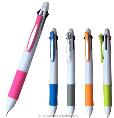 China Promotional pen 4 in 1 advanced multifunctional pen and pencil for sale