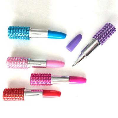 China creative promotional pen lipstick ballpoint pen for sale