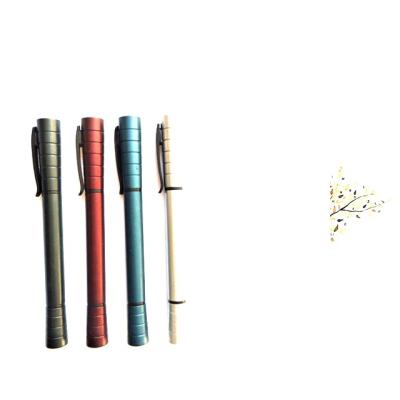 China Creative promotional pen highlighter led light pen with logo for sale