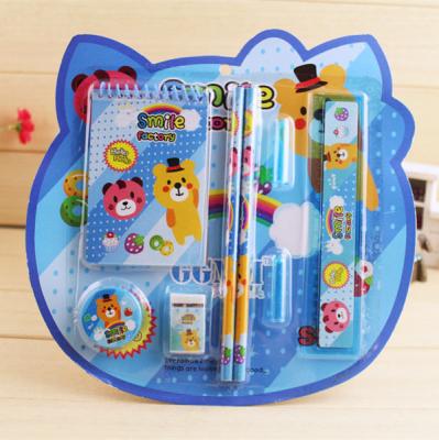 China Hot Selling Fashionable Children's Stationary Sets School Back To School Stationary Set For Kids Children for sale