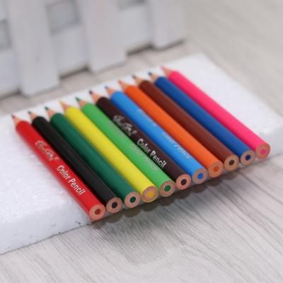 China 12/18/24/36/48/72 color pencil painting colorful set hand painted sketch short pencil 7 inch for sale