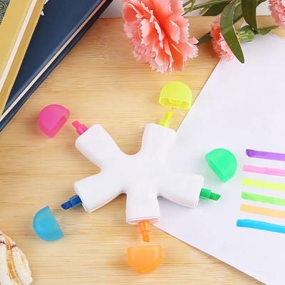 China Promotional Markers & Highlighters Customized Different Kinds Of Shaped Highlighter Stock Pens For Promotion With Logo for sale