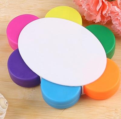 China Promotional Markers & Cheap Colorful Fashionable Highlighter Bar Pen 6 In 1 Flower Shaped Gift Highlighter Bar for sale