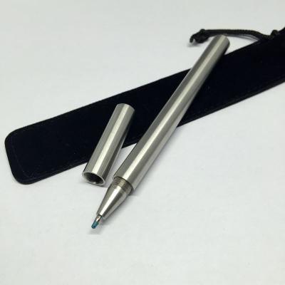 China Promotional pen roller gel ink handmade high quality steel pen with logo for sale