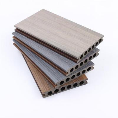 China UV Resistant Mixed Color Long Life Span Outdoor Durable UV Resistant WPC Co-Extrusion Decking for sale