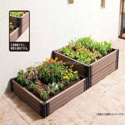 China 100% UV Resistant 2018 New Develop WPC Planter Box for sale