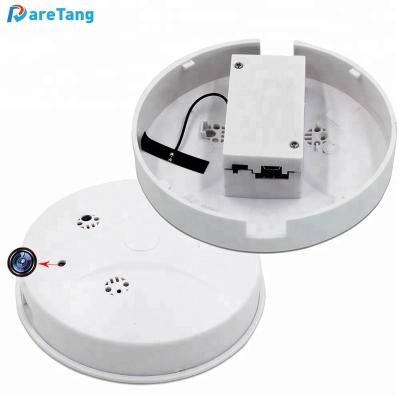 China 2019 Bestselling Amazon Night Vision 1080P Camera Smoke Detector Wifi Motion Detection Wireless 2000mAh 90 Degree UFO Hidden Camera for sale