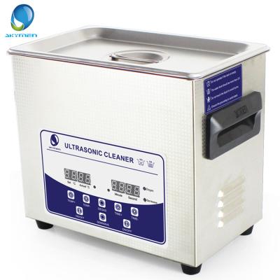 China Stainless Steel Digital Touch Household Ultrasonic Cleaner Contact Lens Jewelry washing for sale