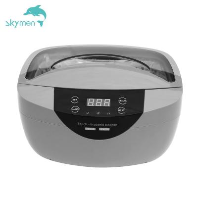 China Skymen 2500ML Ultrasonic Gun Parts Cleaner ABS Housing Physical Cleaning for sale