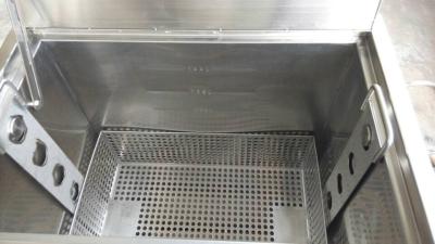 China El filtro de la capilla de la cocina del acero inoxidable empapa el tanque con las ruedas bloqueables del echador en venta