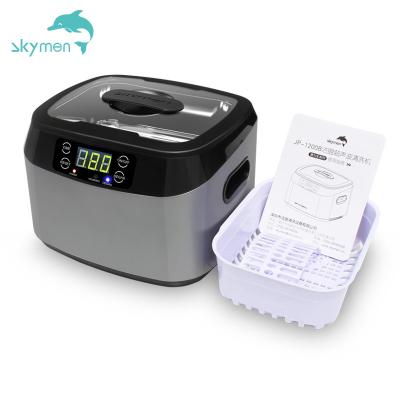 China Skymen 60W Commercial Digital Ultrasonic Cleaner Automatic For Makeup Brush Eye Glass for sale