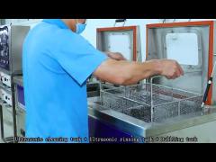 SUS304 Tank Ultrasonic Cleaning Machine Removing Debris For Hydraulic Valve Componnets