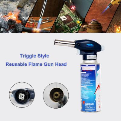 China (8-9154) Metal + Plastic Kitchen Gas Spray Flames Gun for Japanese BBQ Food Cooking and Metal Smelting for sale