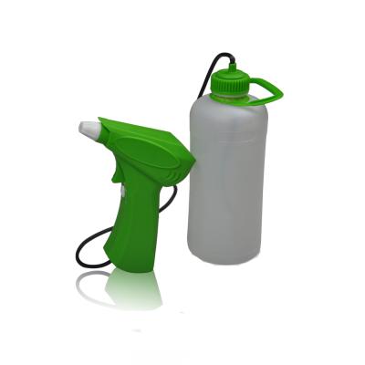 China Variable Universal Plastic Flow Controls Trigger Battery Garden Spray Gun for sale