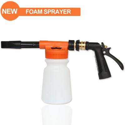 China Spray Foam Polyethene Foam Gun Foam Truck Scratching Portable Automatic Spray Gun Foam Lance Water Gun Car Wash Spray for sale