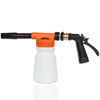 China Car Spray Foam Wash Station Gun Foam Wash Cannon Without Pressure Seal Auto Care Accessories for sale