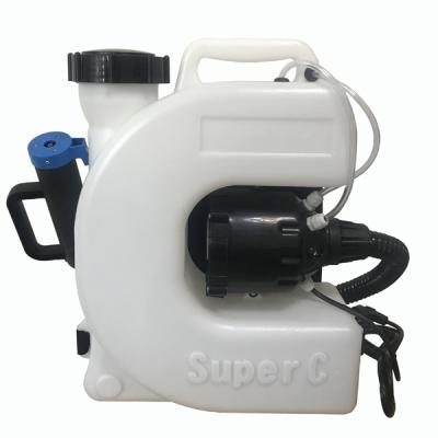 China Hotels Fogger Disinfection Mist Sprayer Machine Protable Indoor And Outdoor Electric Ulv Atomization 1400W for sale