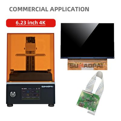 China 3Dprinter 6.23 Inch 4K Jewelry LCD Display 405nm Screen DIY 3D Printer UV Mount Dental Factory for sale