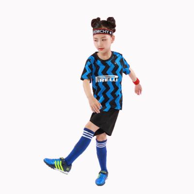 China 2021 new custom made Quick-drying adult men and kids sublimation soccer jersey supplier soccer kit for sale