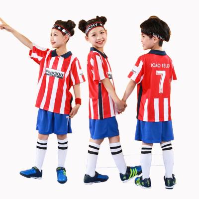 China 2022/2021 Quick-drying custom jersey thailand products kids football soccer time uniform camisa soccer wear for sale