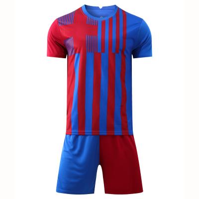 China Quick-drying 2021-2022 new season club soccer wear uniform set original custom cheap soccer jerseys for sale