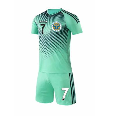 China Wholesale Quick-Drying Soccer Football Training Uniforms Mens Custom Soccer T-shirt Soccer Shirt for sale