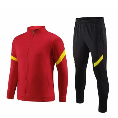 China Quick-Drying 2022 Wholesale Sporting All Clubs P2 Football Club Quality Long Sleeve Training Tracksuit Men's Football/Soccer Jacket for sale