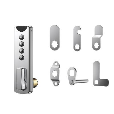 China App Open APP Password Remote Control Keyless Handle Smart Key Door Lock For Wooden Door for sale