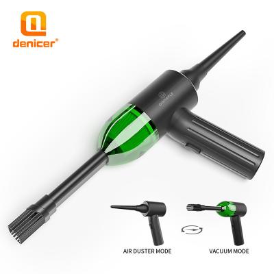 China PA 12000 Portable Green Air Duster Vacuum Cleaner with Brushless Motor for Computer Board and Swimming Ring Filling for sale