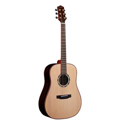 China Stika Fir Top China Made Battleship Wholesale 41 Inch Steel String Rosewood Top Solid Primary Acoustic Guitar for sale