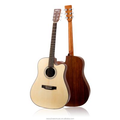 China 41 Inch Acoustic Guitar Wholesale Mahogany Cutaway Factory OEM Flawless Top Price for sale