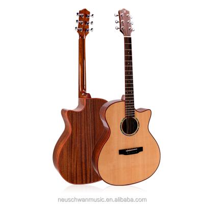 China Top Quality Solid Fir or Cedar GA Mahongany 41 inch Acoustic Guitar for sale