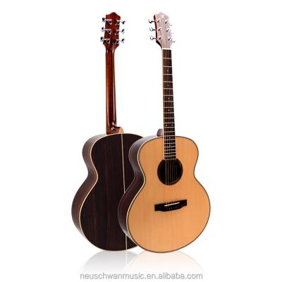 China Solid Fir or Cedar China Guitar High Quality Jumbo Solid Top Rosewood Acoustic Guitar 41 Inch Western Guitar for sale