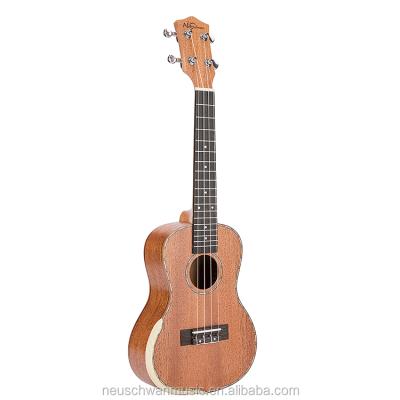 China Mahogany With Arm Rest All Mahogany Build 23 Inch Ukulele With Arm Rest NU-09MA Ukulele Concert for sale