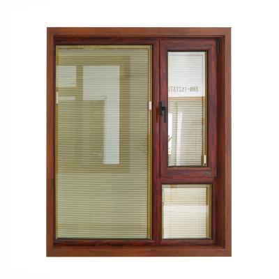 China Fixed Thermal Break Balcony Sliding Window Curtain Aluminum Alloy Aluminum Alloy Single Inward Opening Doors And Windows Sealing Good for sale