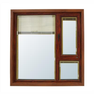 China Custom Thermal Break Aluminum Frame Floor Fixed To Ceiling Window Cavity Casement Glass Window For Home Good Sealing for sale