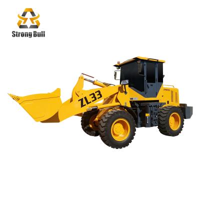 China Machinery Repair Shops Rated Load 2500kg Loader Bucket Wheelloader ZL933 for sale