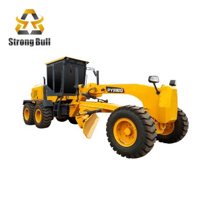 China SDLG machinery repair shops road machinery 180hp road motor grader PY180 for sale for sale