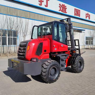 China Hotels Strongbull Forklift Rough YC30 Forklift for sale