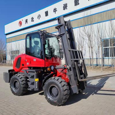 China Hotels Forklift All Terrain Forklift Rough YC30 Forklift for sale