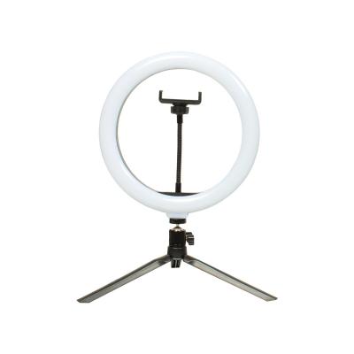 China JiYi 26cm Fill 10inch PORTABLE Selfie Ring Light Phone Tripod Ring Light for sale