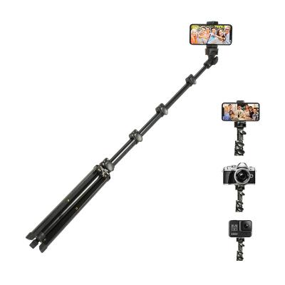 China PORTABLE Aluminum Tripod Camera Phone Tripod Universal Smartphone Mount for sale