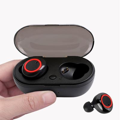 China Wholesale Y50 Tws In-Ear Headphones Sports In Ear Headsets Waterproof Headphones Noise Cancel Earbuds With Charging Case for sale