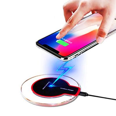 China Hot Sale 5W K9 Mobile Phone Battery Charger Adapter Universal Promotional Wireless Charging Android Wireless Charger for sale