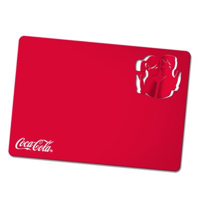 China Viable Red Color Custom Logo Christmas Laser Cut Table Mat Insulation Dining Pad Felt Table Place Mats for sale