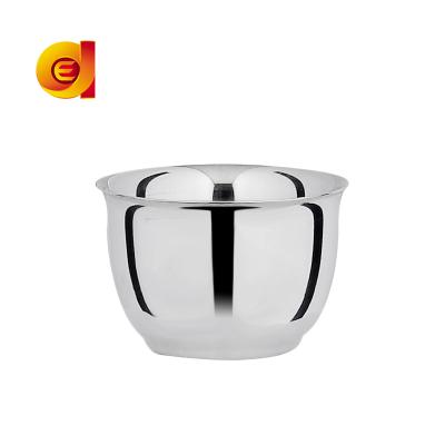 China Sustainable High Quality 201 Stainless Steel Double Wall Small Tea Cup Double Layers Mug for sale