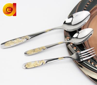 China Viable with non-slip design high quality thickened stainless steel seasoning spoon for sale