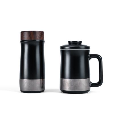 China Factory supply attractive price design office cup disposable modern ceramic thermos mug for sale